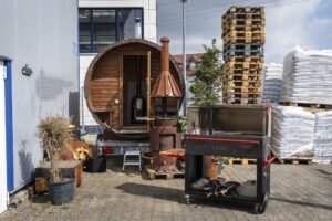 Sauna Anhänger Tagesgebühr - Naturbrennstoffe