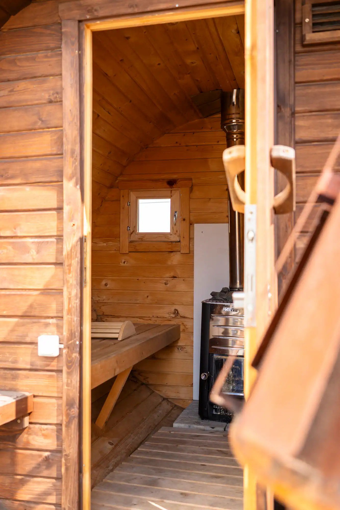 Sauna Anhänger Tagesgebühr - Naturbrennstoffe – Bild 3