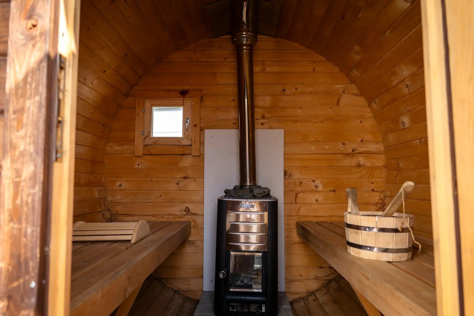 Sauna Anhänger Tagesgebühr - Naturbrennstoffe – Bild 4